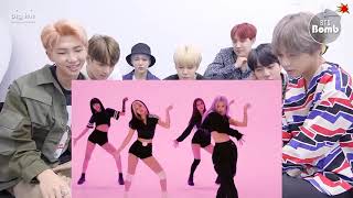 Download BTS Reaction BLACKPINK - 'How You Like That' DANCE PracticeB mp3