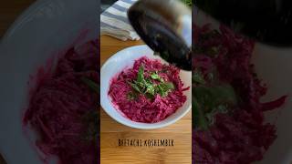 Beetroot koshimbir | Alia Bhatt salad | beetroot salad #recipevideo