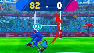 Mario and Sonic at the Tokyo 2020 Olympic Games  Rugby Sevens Mario vs Shadow ,Yoshi vs luigi