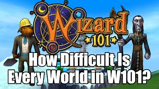How Difficult Is Every World In Wizard101