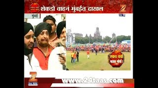 Mumbai | Sikh People For Helping With Water For Maratha Kranti Morcha