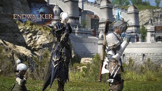 Final Fantasy XIV Endwalker - Remembering the Past Questline + Reward! (No Commentary)