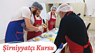 Şirniyyatçı kursu. Dərs prosesi. Bilgi Peşə Tədris Mərkəzi.