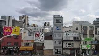 【大阪の旅】JR大阪環状線  野田駅から西九条駅までの車窓🚃💨