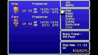 [BUG] Final Fantasy V Advance - Event Timer in Tower of Magic