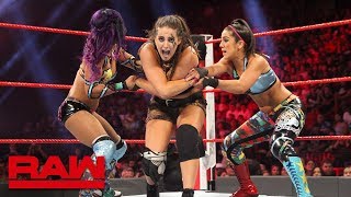 Sasha Banks & Bayley vs. The Riott Squad: Raw, July 30, 2018
