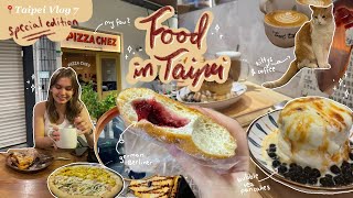 food tour through Taipei || nightmarket, cat café, soufflé pancakes…. do I need to say more? 🐈🥞💫