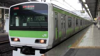 4K2K JR山手線E231系500番台東トウ549編成　東京・品川方面行き　上野駅発車