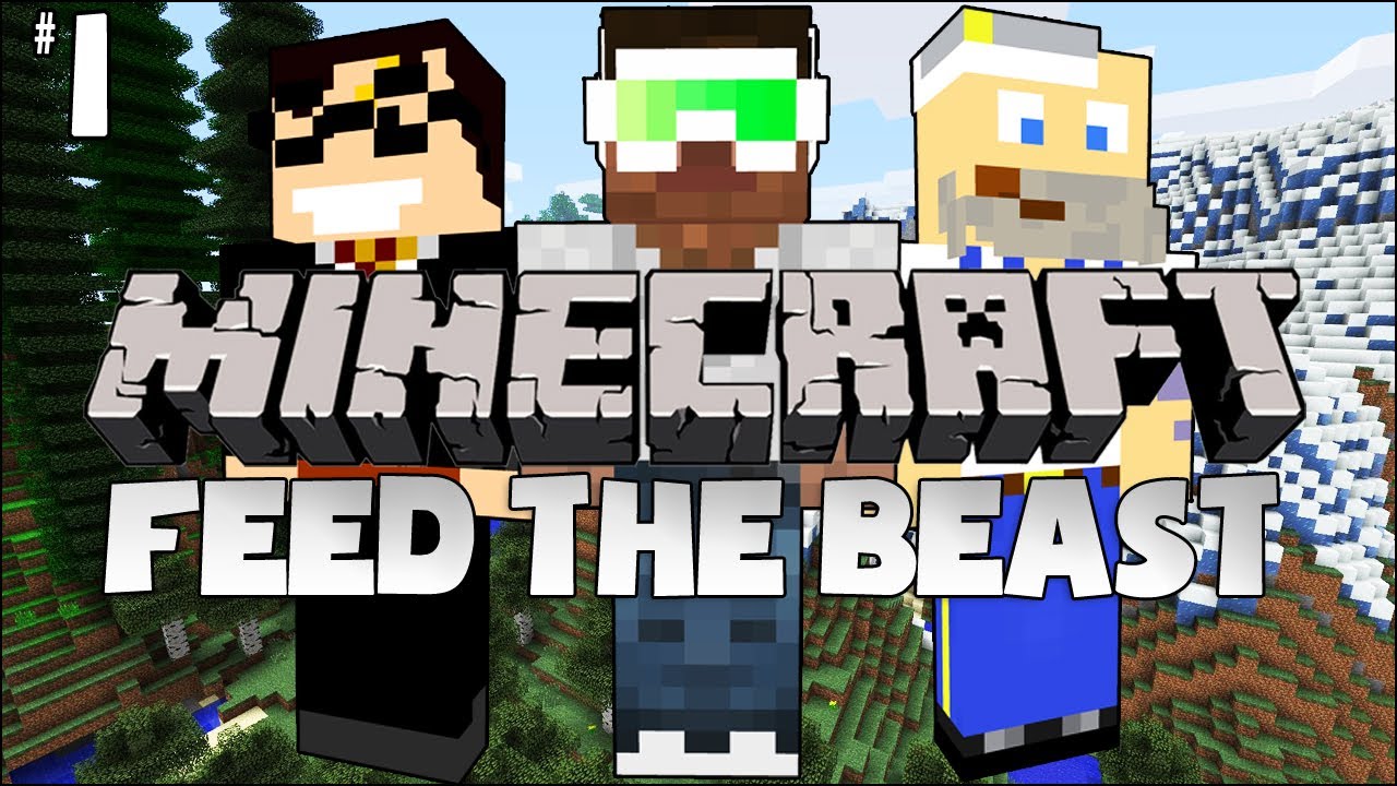 Minecraft Feed The Beast - EP1 - The Start! - YouTube