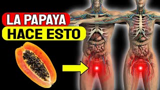 PAPAYA y SUS SEMILLAS ¡REMEDIO NATURAL!| LECHOSA BENEFICIOS