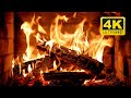 🔥 Cozy Fireplace 4K (12 HOURS). Fireplace Ambience with Crackling Fire Sounds. Fireplace Burning 4K