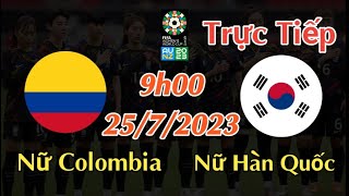 Soi kèo trực tiếp Nữ Colombia vs Nữ Hàn Quốc - 9h00 Ngày 25/7/2023 - FIFA WOMEN'S WORLD CUP 2023