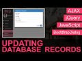 PHP PROJECT: How To Update Data in MySQL Database using AJAX/JQuery/JavaScript PHP BootstrapDialog