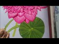 sahasradal kamal 1000 petals lotus fabric painting