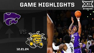 Kansas State vs. Wichita State Game Highlights | 2024-25 Big 12 Men’s Basketball