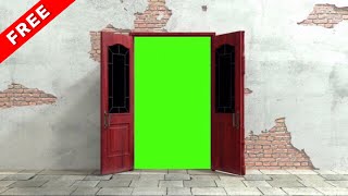 Top 3 Green Screen Door Transition