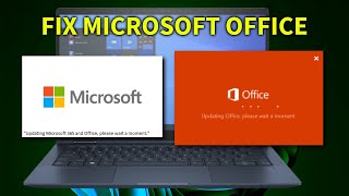 How to fix Updating Microsoft 365 and Office