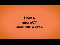 How does a microCT scanner work?