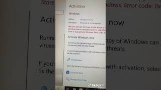 How to activate your windows on a windows 10 laptop. #viral #windows #tips #laptops #tiktok