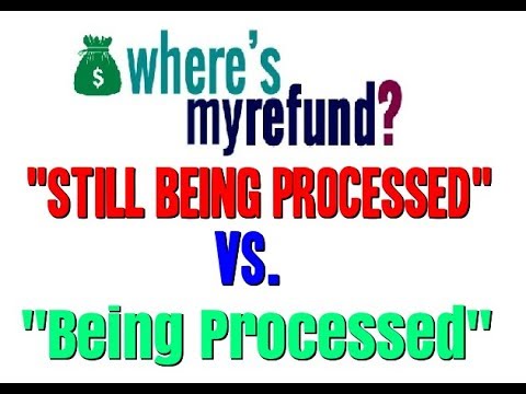 Being Processed vs. Still Being Processed Being Processed vs. Still Being Processed