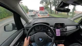 POV BMW 2-Series Active Tourer 218i  B38 Autobahn + Berlin