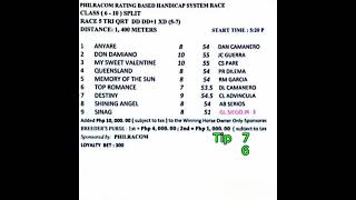 METRO TURF KARERA TIPS | JANUARY 11, 2025 | SATURDAY MMTCI LIVE HORSE RACING