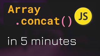 #26 Array.concat() in JavaScript Programming (Hindi) - JavaScript Tutorial