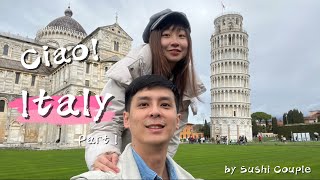 蘇許聯姻的義大利蜜月之part1初來乍到篇 Sushi couple say ciao to ITALY