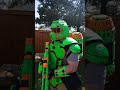 Ultimate Godly Nerf Armor DrFlux's HvZ Zombiestrike Dreadnaught Armor #shorts