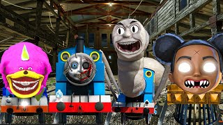 Upgrade SCHOOL BUS MONSTER Spider Triple Decker Scary, MONSTER TRAIN VS CHOO CHOO CHARLES