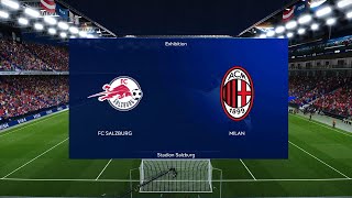 Salzburg vs AC Milan | Stadion Salzburg | 2022-23 UEFA Champions League | PES 2021