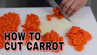 How to cut CARROT (Macam mana cara potong keret).