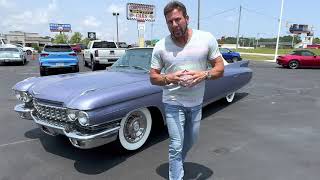 The 1960 Rocky Graziano owned Cadillac Eldorado Biarritz Driving Video!!