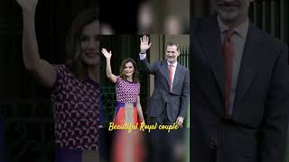 Beautiful Royal Spain couple #couple #king #queen #letizia #royal #royalfamily #shorts