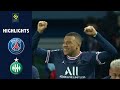 PARIS SAINT-GERMAIN - AS SAINT-ÉTIENNE (3 - 1) - Highlights - (PSG - ASSE) / 2021-2022