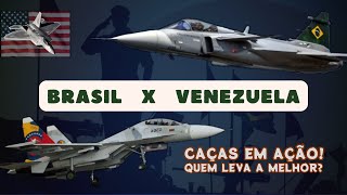 A Defesa Aérea Brasileira Está Pronta? Caças Venezuelanos e Americanos