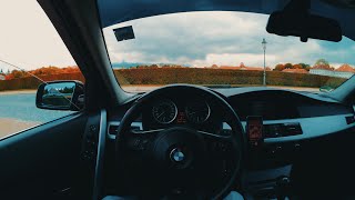 POV driving BMW e60 530i | Munich - BMW World to Nymphenburg Palace