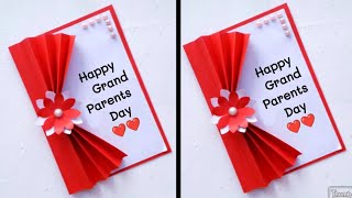 Easy & Beautiful Grandparents Day Card • grandparents day card idea • handmade grandparents day card