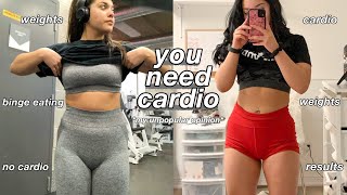weightlifting + cardio for fat loss: how i started seeing results for my body type