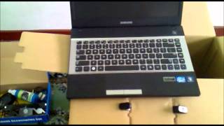 SAMSUNG NP300 Series 3 Review \u0026 unboxing 2012