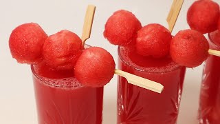 수박주스 만들기 ASMR Watermelon Juice Recipe