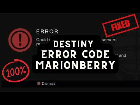 How to Fix Marionberry Error Code in Destiny 2