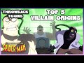 TOP 5 Spider-Man Villain Origins | The Spectacular Spider-Man | Throwback Toons