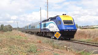 AUSTRALIAN TRAINS Tom's video  of CountryLink / XPT 2006 Dubbo.