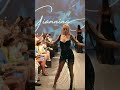 caroline derpienski for gianni naazar at nyfw 🗽￼ shorts model runwaymodel