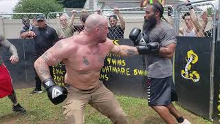 SKINHEAD vs STREET FIGHTER PRISON BEEF DIRTIEST HEAVY WEIGHT KO