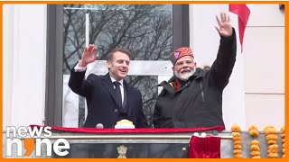 PM Modi \u0026 President Macron Inaugurate Indian Consulate in Marseille| Strengthening India-France Ties