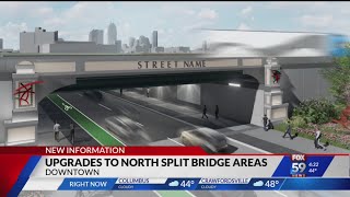 Upgrades to North Split bridges