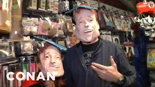 Conan Visits The Halloween Store | CONAN on TBS