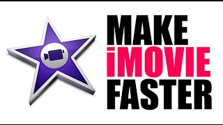 Make iMovie Faster - Delete iMovie Library Videos